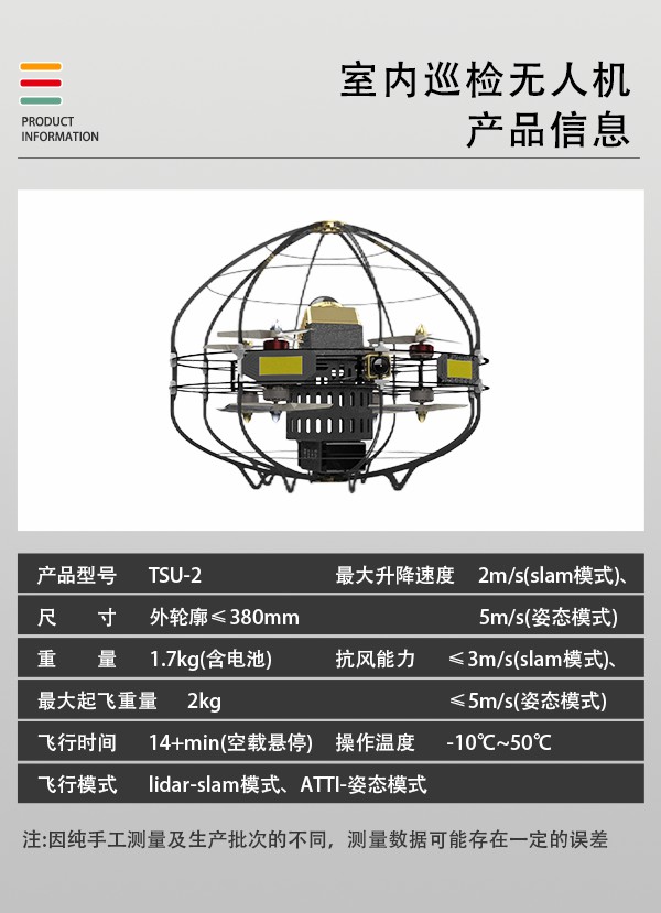 室内巡检无人机TSU-2型(图2)